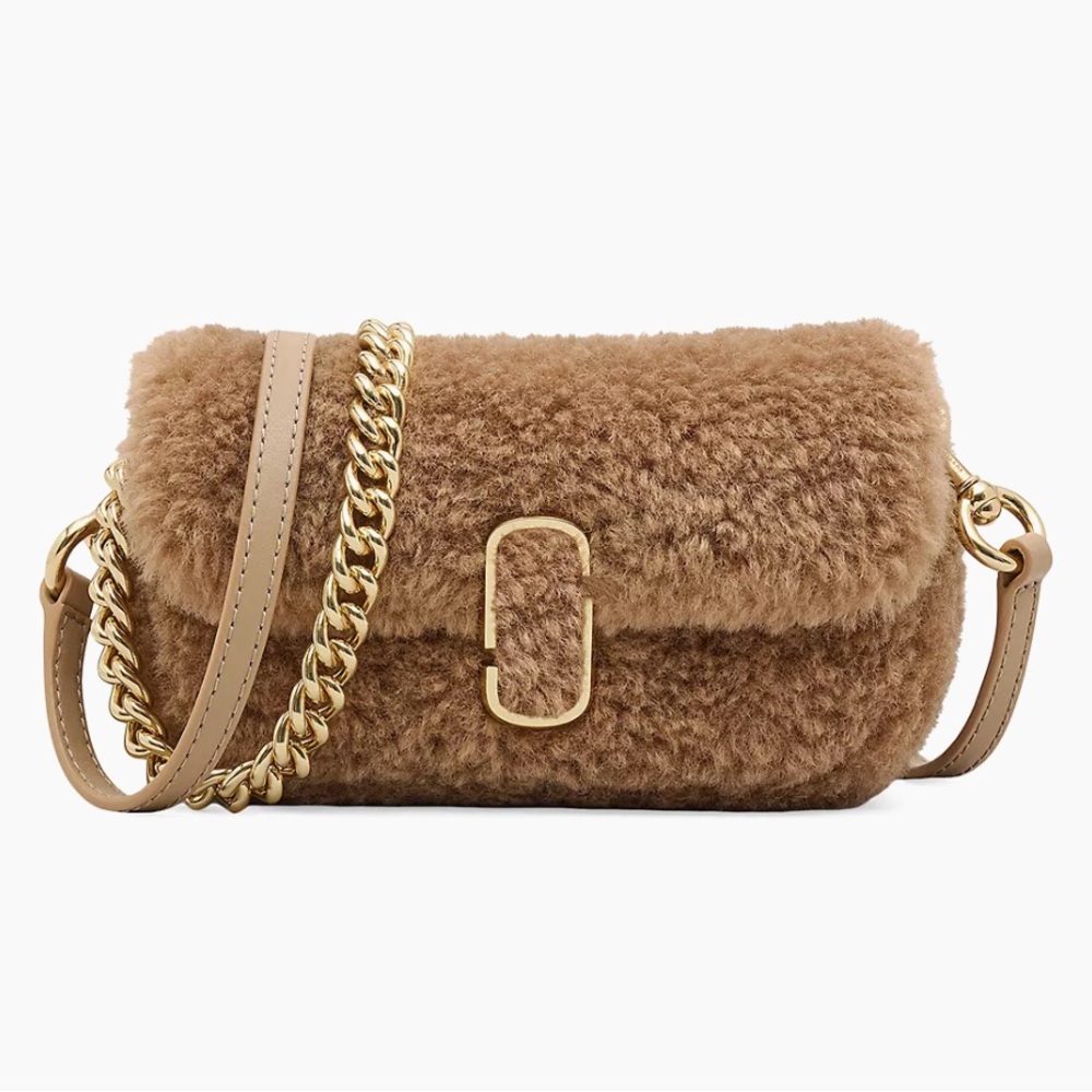 NWT Marc Jacobs Mini Teddy J Marc Shoulder Bag